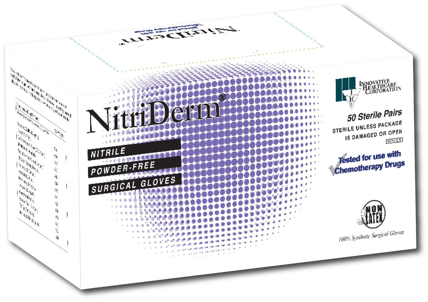 NitriDerm® Surgical Nitrile Textured Gloves (Case of 200)